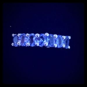 Sterling Silver Tanzanite Ring